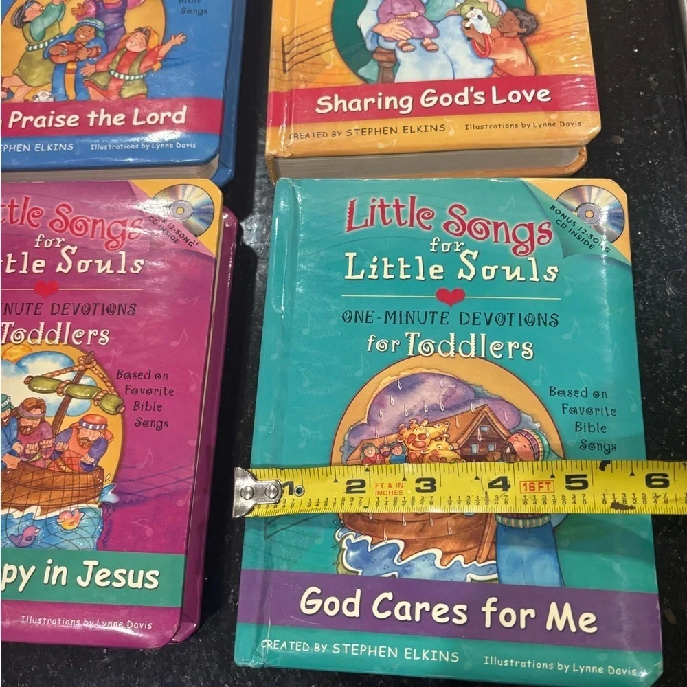 LITTLE SONGS FOR LITTLE SOUL. BABY GIFT SET-SET OF FOUR CDs and books